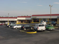 Railway Lane Shopping Center Facade Renovation